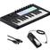 Novation Launchkey Mini 25 [MK4] — Portable 25 Mini-Key, USB, MIDI Keyboard Controller with DAW Chord Mode, Scale Mode, Drum Pads, and Arpeggiator. Includes Music Software Bundle